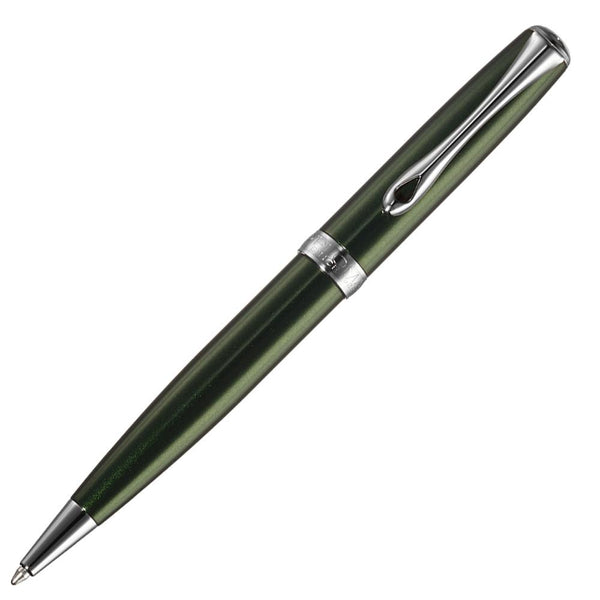 Diplomat, Ballpoint Pen, Excellence A2, Chrome, Evergreen-1