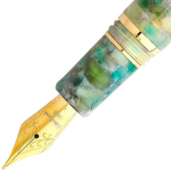 Esterbrook, Fountain Pen Estie Gold Trim, Sea Glass-2