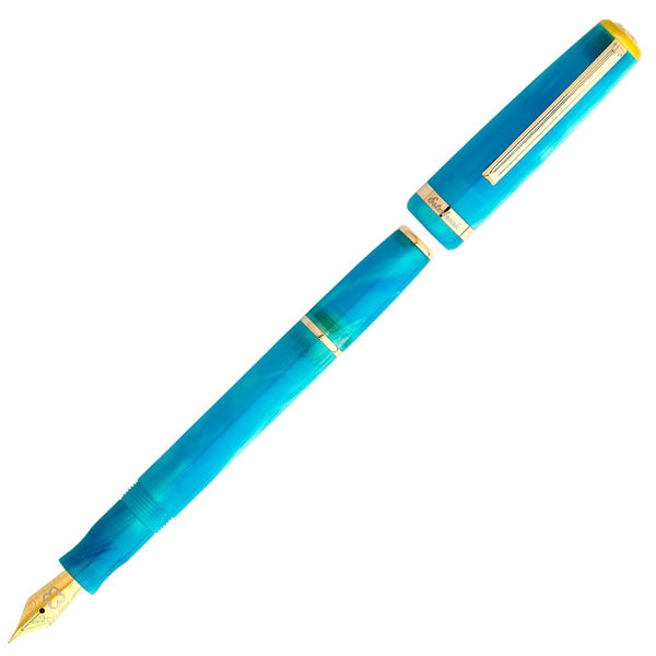 Esterbrook, Fountain Pen JR Pocket Pen Gold Trim, Blue Breeze-1