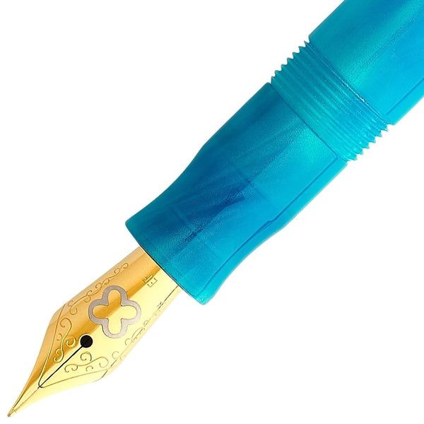 Esterbrook, Fountain Pen JR Pocket Pen Gold Trim, Blue Breeze-2