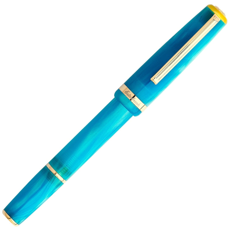 Esterbrook, Fountain Pen JR Pocket Pen Gold Trim, Blue Breeze-4