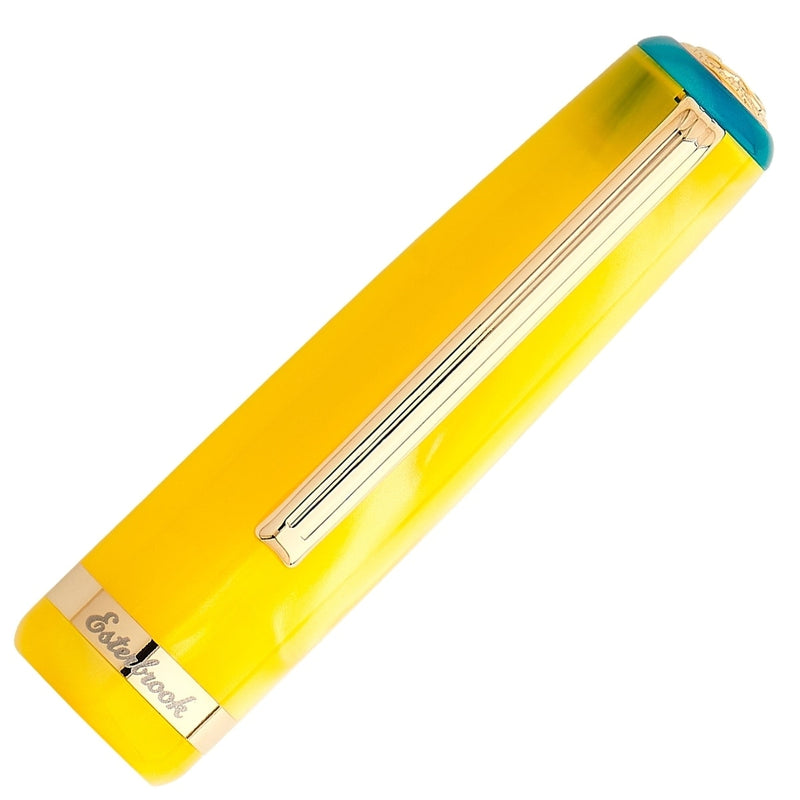 Esterbrook, Fountain Pen JR Pocket Pen Gold Trim, Lemon Twist-3
