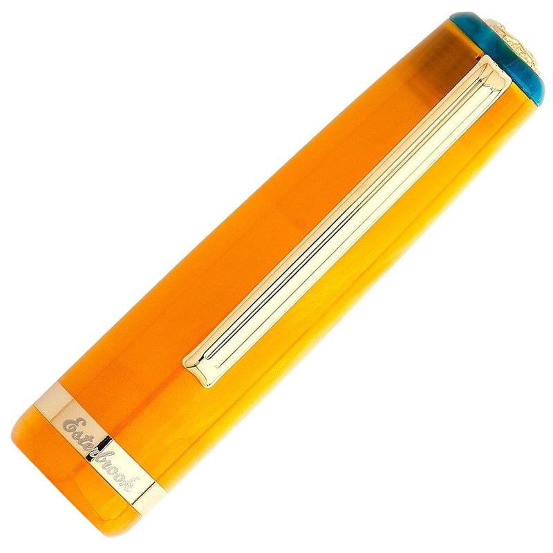 Esterbrook, Fountain Pen JR Pocket Pen Gold Trim, Orange Sunset-3