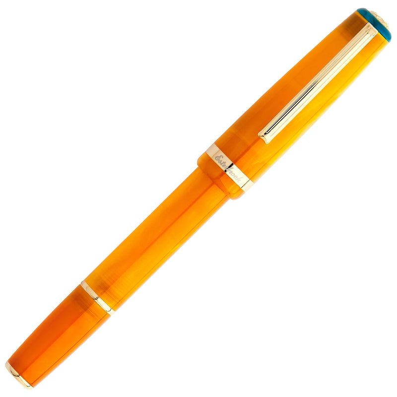 Esterbrook, Fountain Pen JR Pocket Pen Gold Trim, Orange Sunset-4