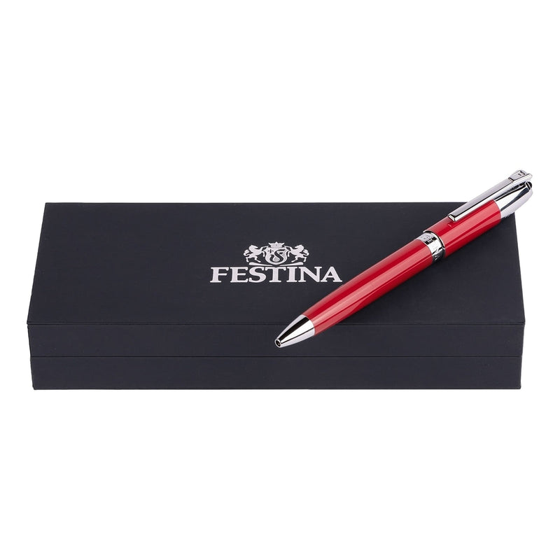 Festina, Ballpoint Pen Classicals Chrome, Red-7