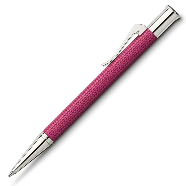 Graf von Faber-Castell, Ballpoint Pen, Guilloche, Electric Pink-1
