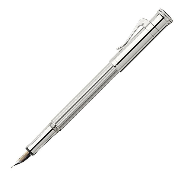 Graf von Faber-Castell, Fountain Pen, Classic, Silver-1