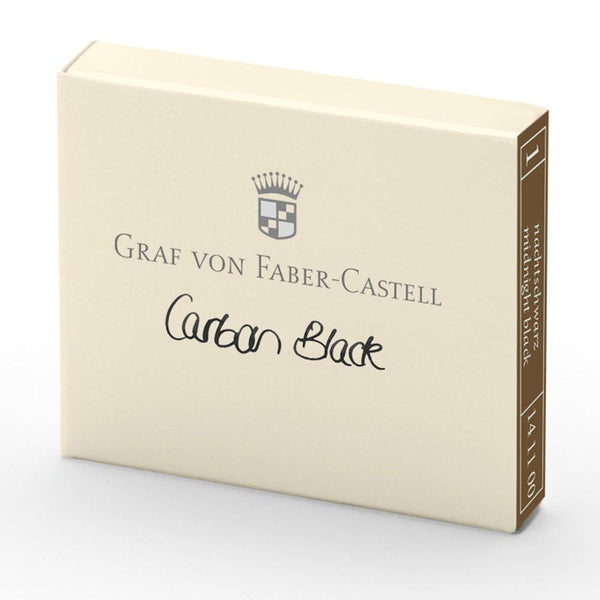 Graf von Faber-Castell, Ink Cartridge, 6 Ink Cartridges, Carbon Black-1