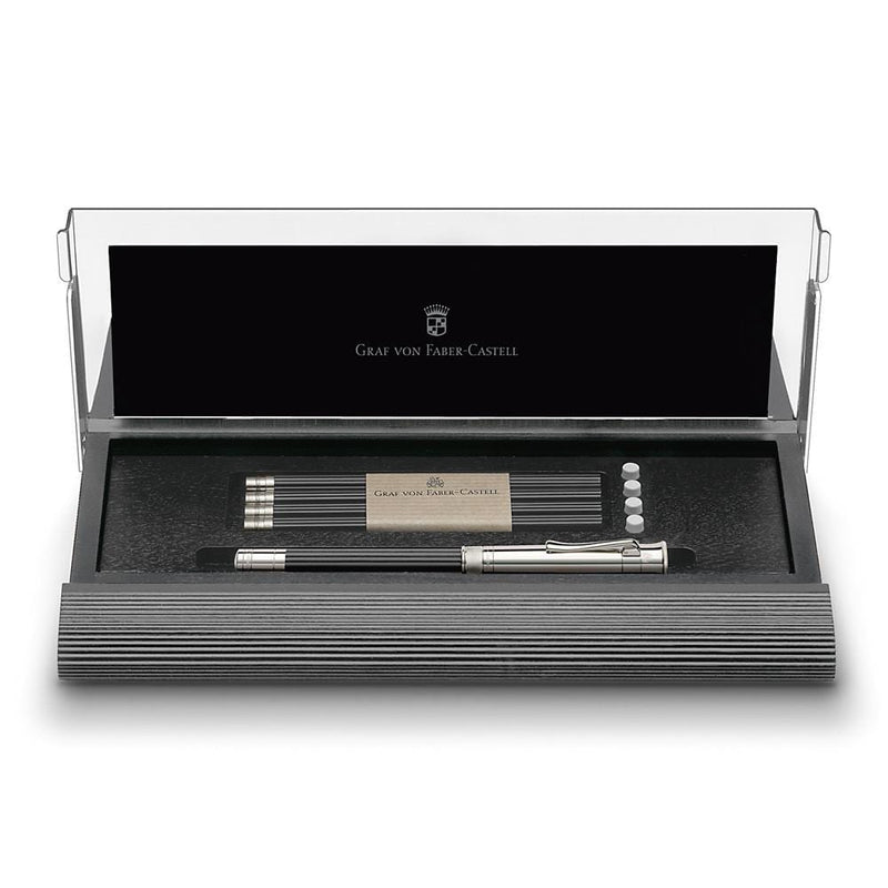 Graf von Faber-Castell, Pencil, Perfect Pencil, Casette with Spare Pencils and Erasers, Black-1
