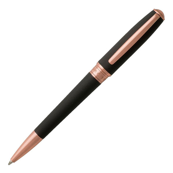 HUGO BOSS, Ballpoint Pen, Essential, Rosegold, Black-1