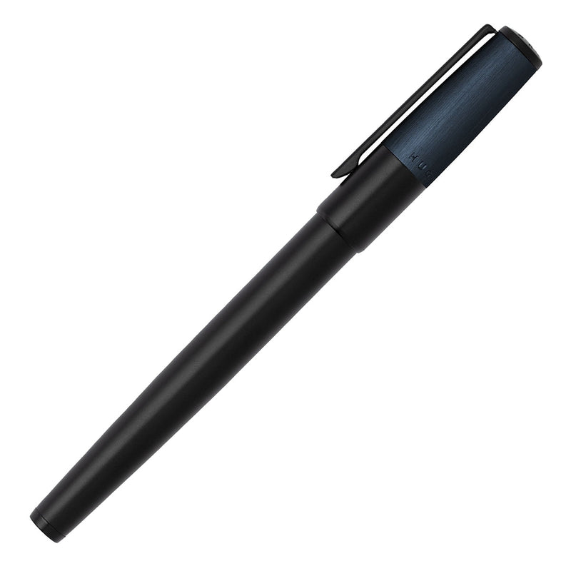 HUGO BOSS, Fountain Pen Gear Minimal, Black & Navy-4