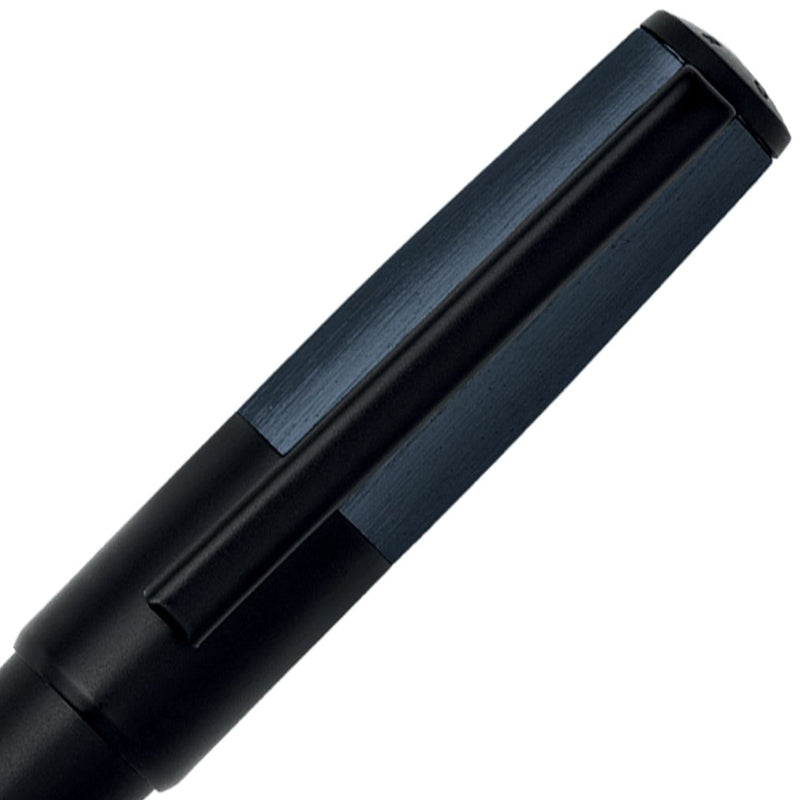 HUGO BOSS, Ballpoint Pen Gear Minimal, Black & Navy-3