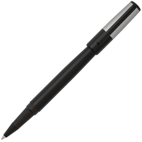 HUGO BOSS, Rollerball Pen Gear Minimal, Black & Chrome-1
