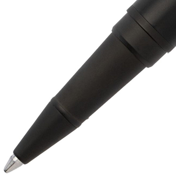 HUGO BOSS, Rollerball Pen Gear Minimal, Black & Chrome-2
