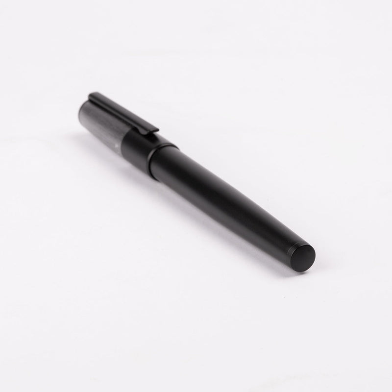 HUGO BOSS, Rollerball Pen Gear Minimal, Black & Chrome-6