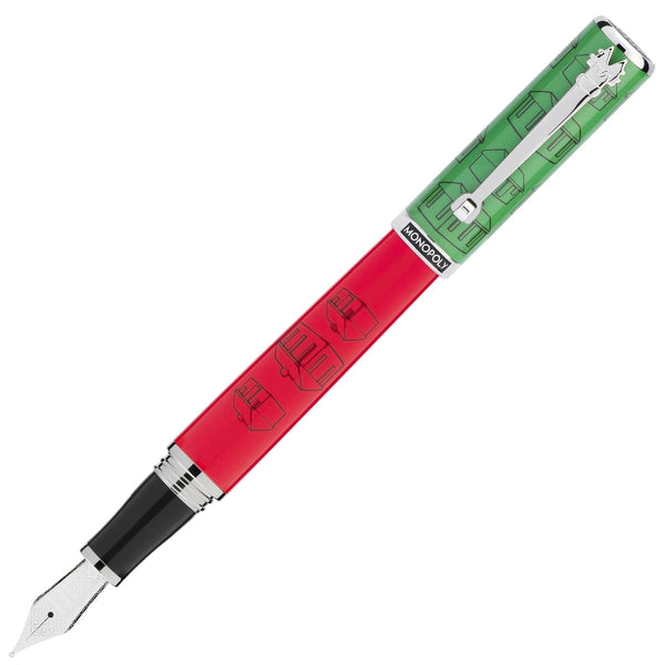 Montegrappa, Fountain Pen Monopoly Players' Collection Landlord, Red Green-1