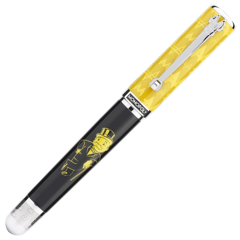 Montegrappa, Fountain Pen Monopoly Players' Collection Tycoon, Black Yellow-5