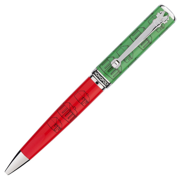 Montegrappa, Ballpoint Pen Monopoly Players' Collection Landlord, Red Green-1