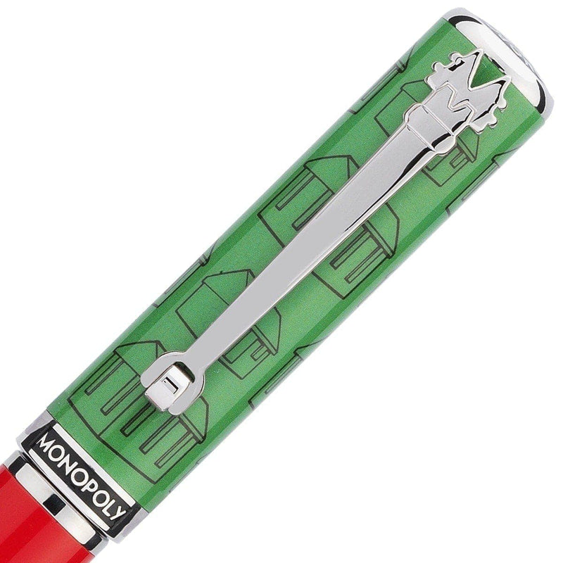 Montegrappa, Ballpoint Pen Monopoly Players' Collection Landlord, Red Green-3