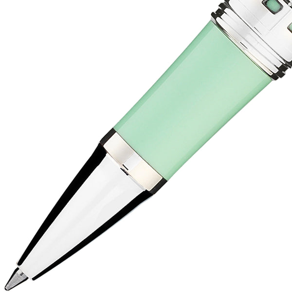 Montegrappa, Rollerball Pen Monopoly Silver Ed., Turquoise-2