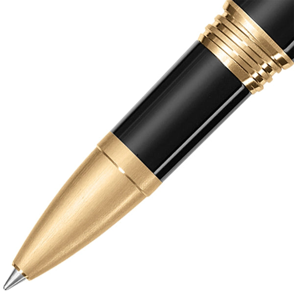 Montegrappa, Rollerball Pen, Zero, Gold Plated, Black-2