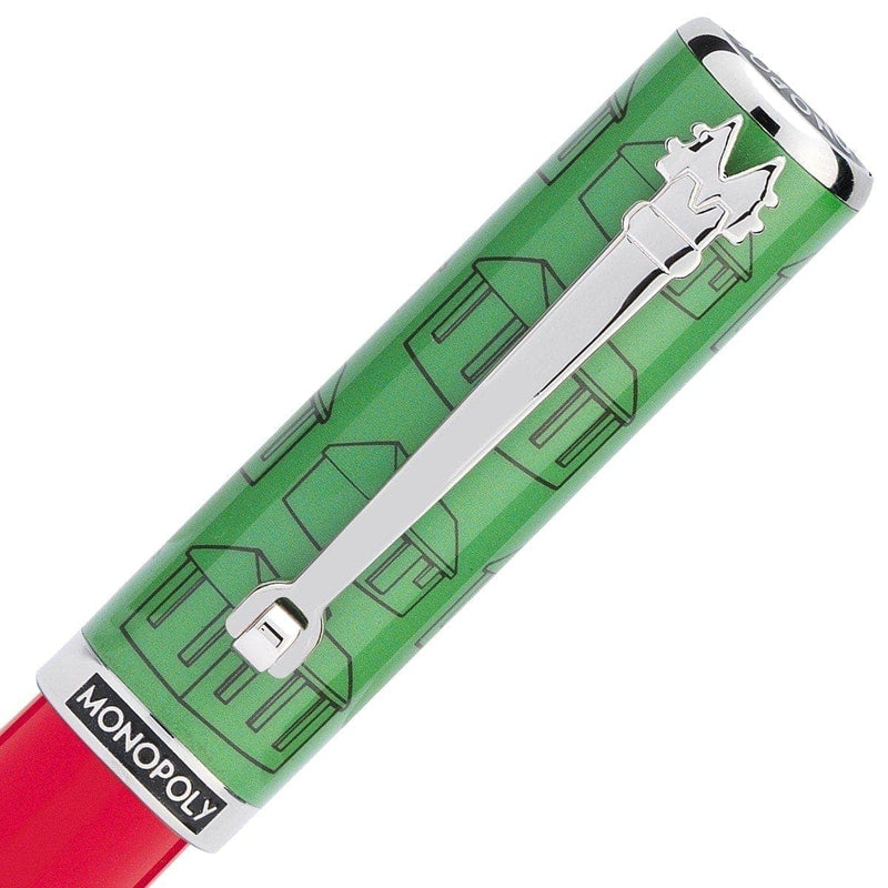 Montegrappa, Rollerball Pen Monopoly Players' Collection Landlord, Red Green-3