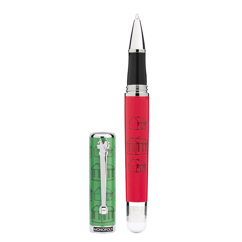 Montegrappa, Rollerball Pen Monopoly Players' Collection Landlord, Red Green-4