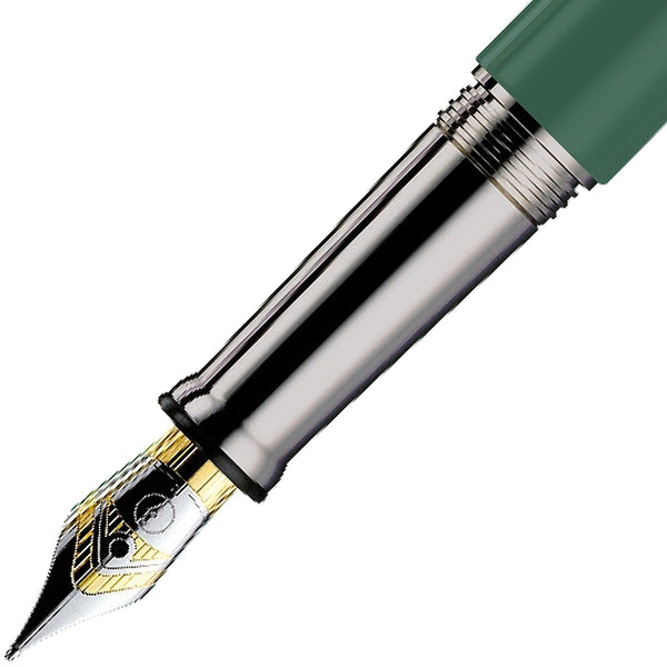 Otto Hutt, Fountain Pen, Design 04, 18KT Nib, Green-2