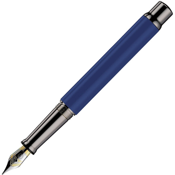 Otto Hutt, Fountain Pen, Design 04, 18KT Nib, Blue-1
