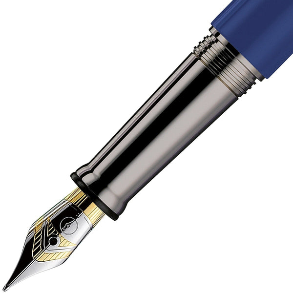 Otto Hutt, Fountain Pen, Design 04, 18KT Nib, Blue-2