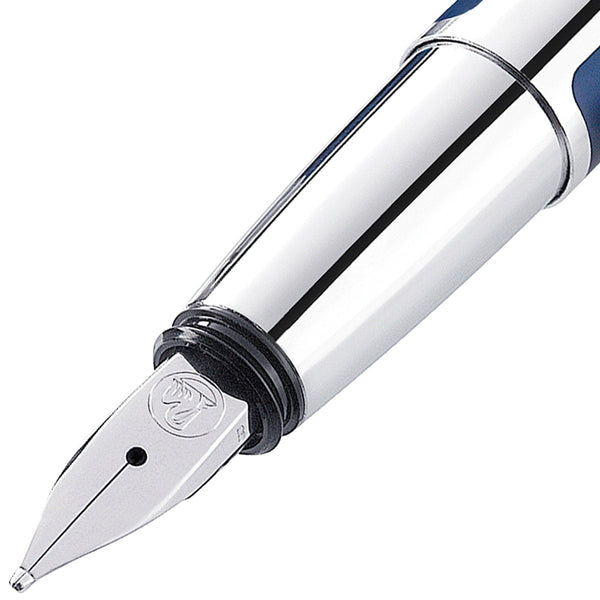 Pelikan, Fountain Pen Pura P40, Blue-Silver-2