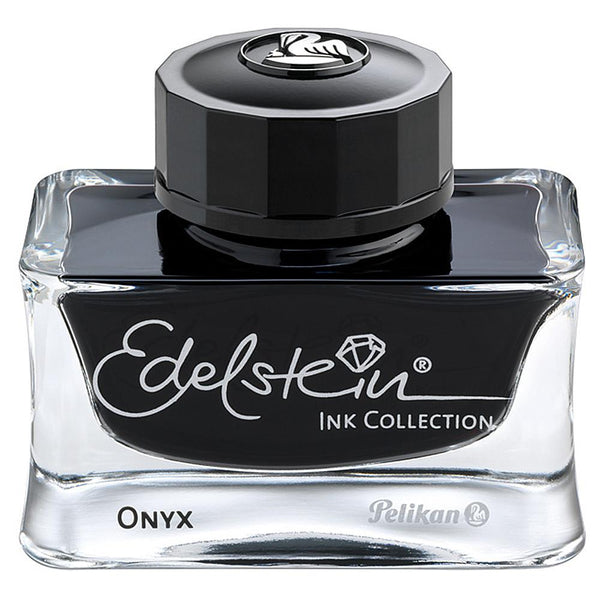 Pelikan, Ink Bottle, Edelstein, Onyx-1