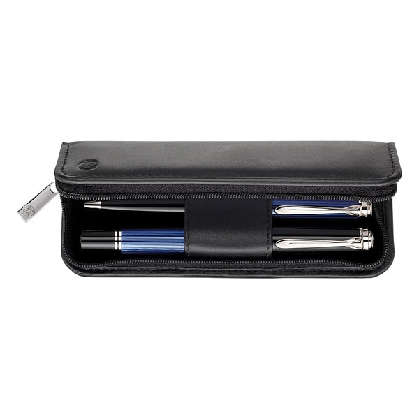 Pelikan, Pen Cases, For 2 Pens Nappa Leather, Black-2