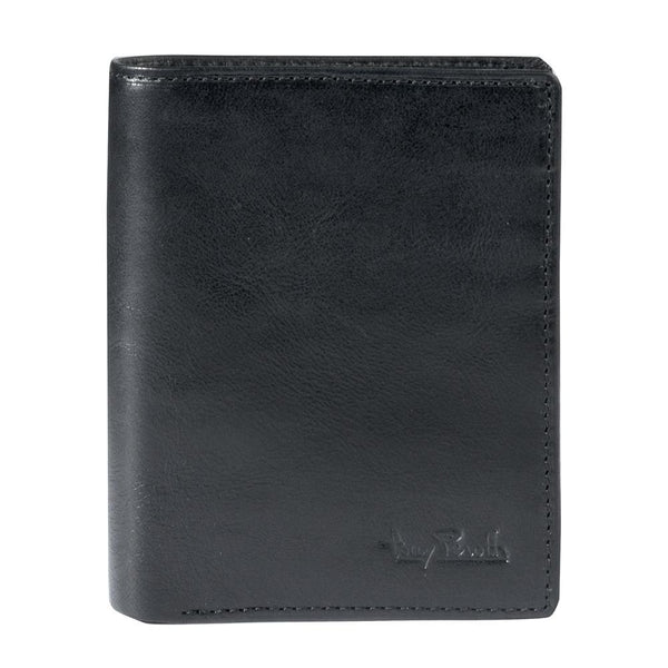 Tony Perotti, Wallet, Vegetale, Wallet, with Coin Slot and Credit Card Slots, Black-2