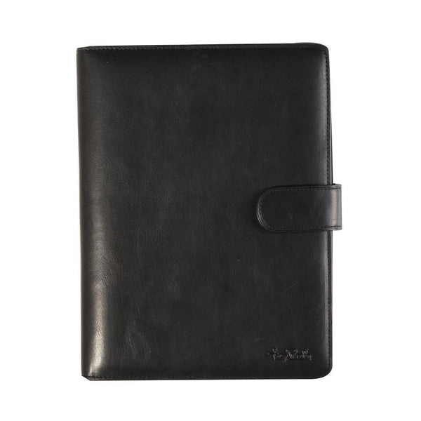 Tony Perotti, Writing Case, Vegetale, With Tablet Compartment A5, Black-2