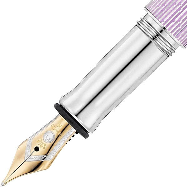Waldmann, Fountain Pen Tango, Imagination, guilloche, 18K Nib, Purple-2