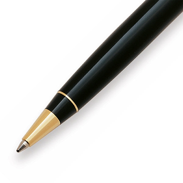 Aurora, Ballpoint Pen, Gold Plated Cap, Black-2