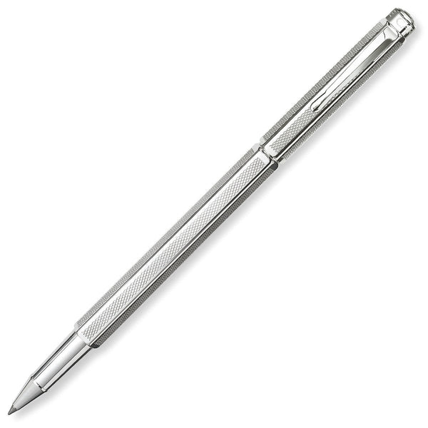 Caran d'Ache, Rollerball Pen, Ecridor, Rétro Silver Plated, Silver-1