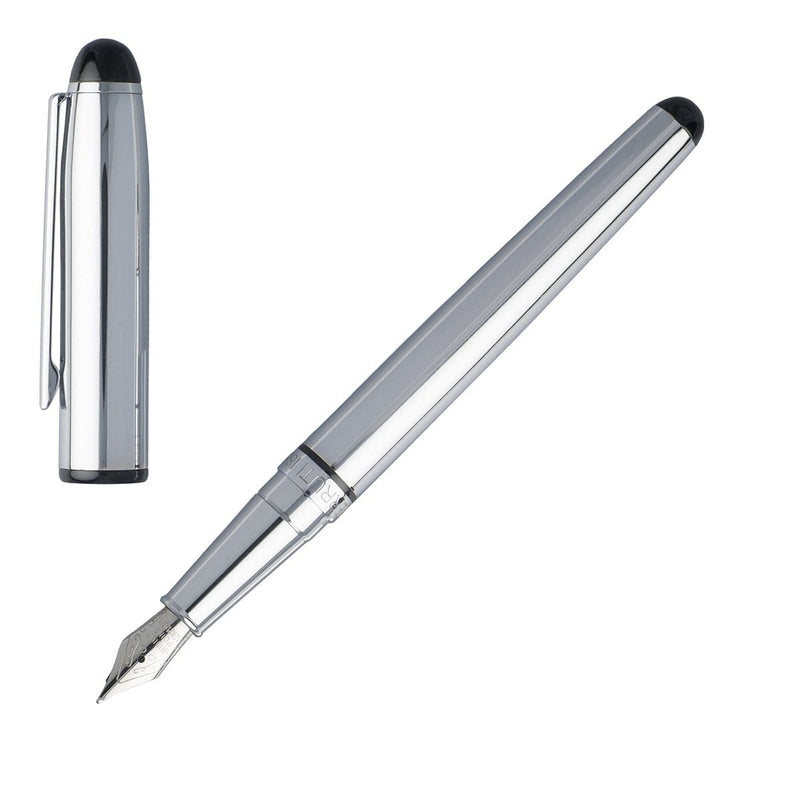 Cerruti 1881 Fountain Pen Leap Silver