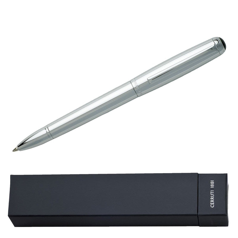 Cerruti 1881 Ballpoint Pen Obus Silver