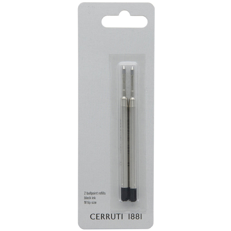 Cerruti 1881, Ballpoint Pen Refills, Black-1