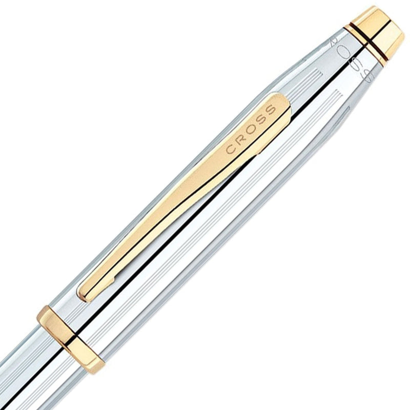 Cross, Rollerball Pen, Classic Century II, 23Kt Gold, Silver-3