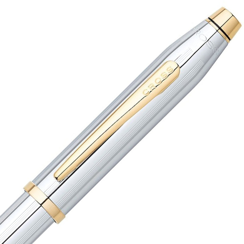 Cross, Fountain Pen, Classic Century II, 23Kt Gold, Silver-3