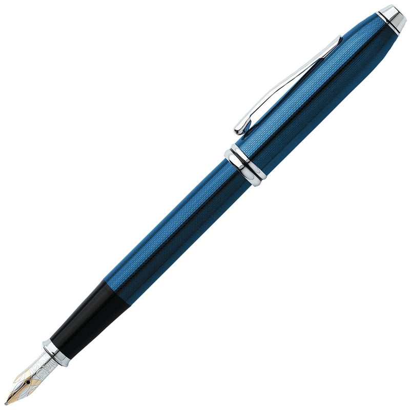 Cross, Fountain Pen, Townsend, Dark Blue-4