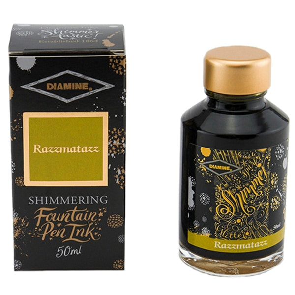 Diamine, Ink Bottle, Shimmering Collection, Razzmatazz-1