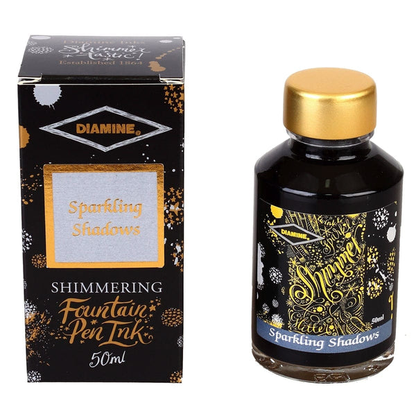 Diamine, Ink Bottle, Shimmering Collection, Sparkling Shadows-1