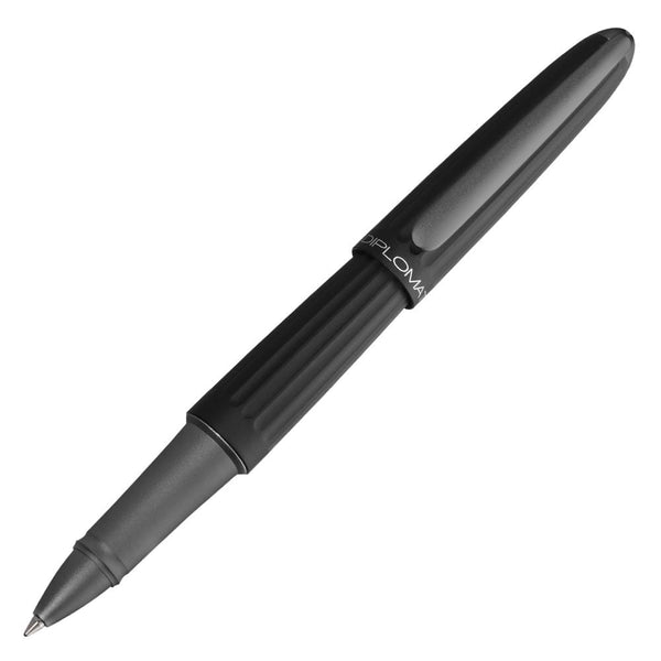 Diplomat, Rollerball Pen, Aero, Black-1