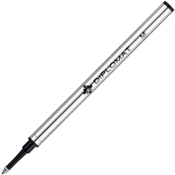 Diplomat, Rollerball Pen Refill, Black-1