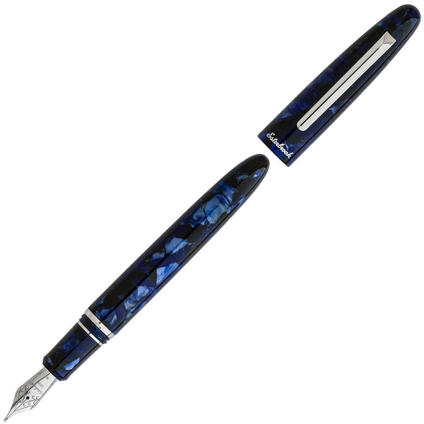 Esterbrook, Fountain Pen, Estie, Chrome, Dark Blue-1