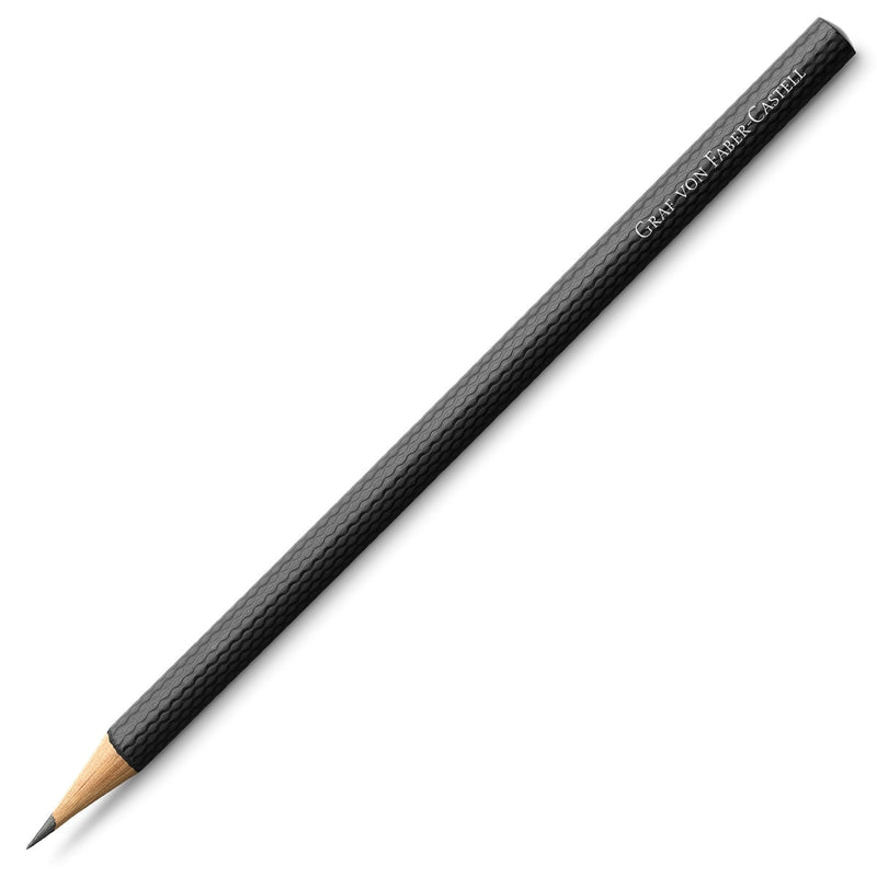Graf von Faber-Castell, Pencil, Guilloche, 3 Pencils, Black-4